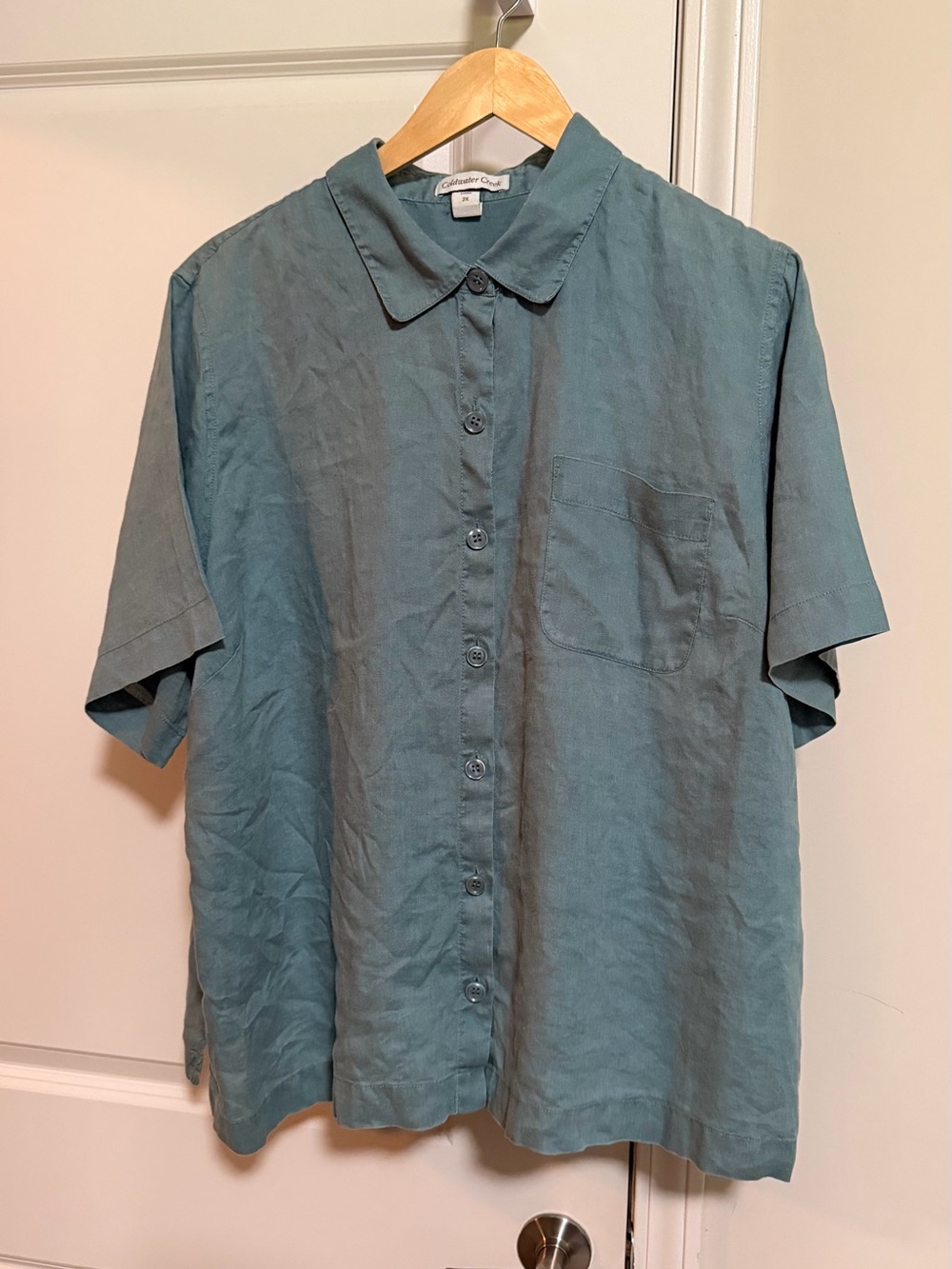 Coldwater Creek Button Down 2X